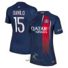 Officiële Voetbalshirt Paris Saint-Germain Danilo 15 Thuis 2023-24 - Dames